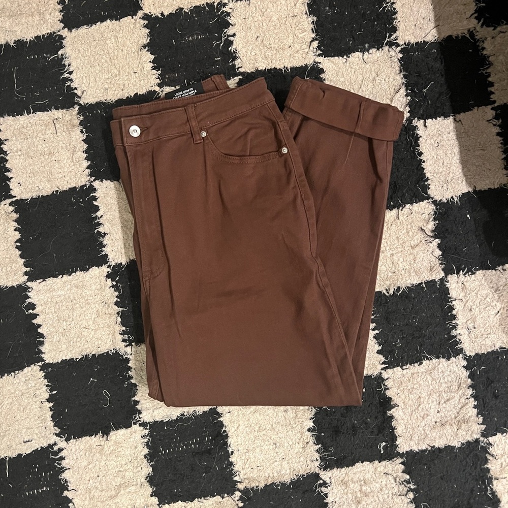 H&M brown jeans